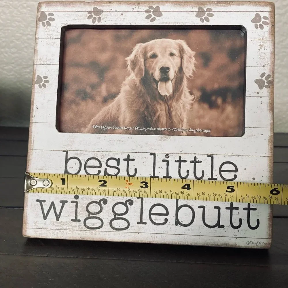 “Best Little Wigglebutt” Dog Picture Frame